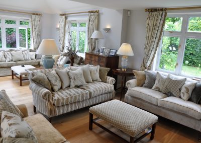 Orchard & Flower Blossom Fabrics For An Oxfordshire Rectory Country Family Home